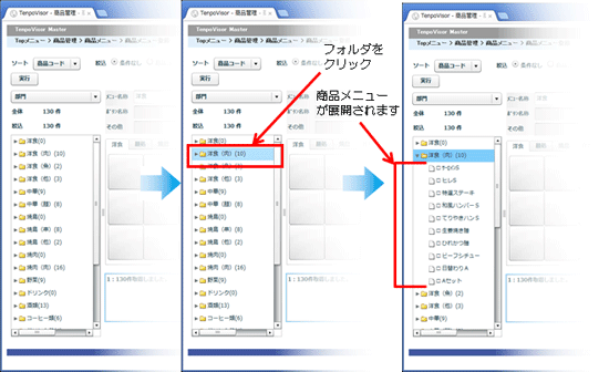 部門選択